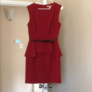 Dress with belt